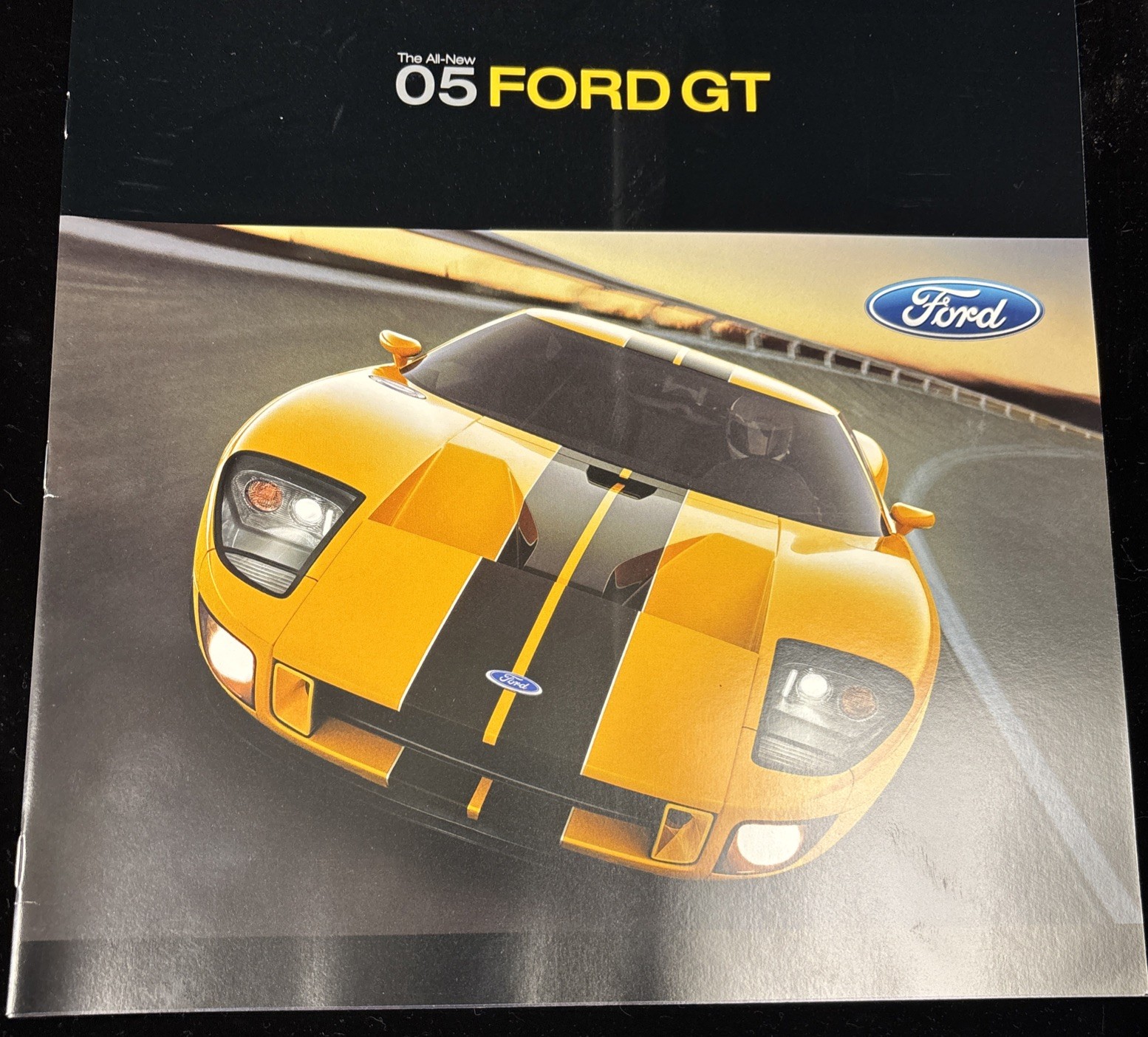 2005 FORD GT SALES BROCHURE 11 X 11 NEW 2005 FORD GT SALES BROCHURE 11 X 11 NEW