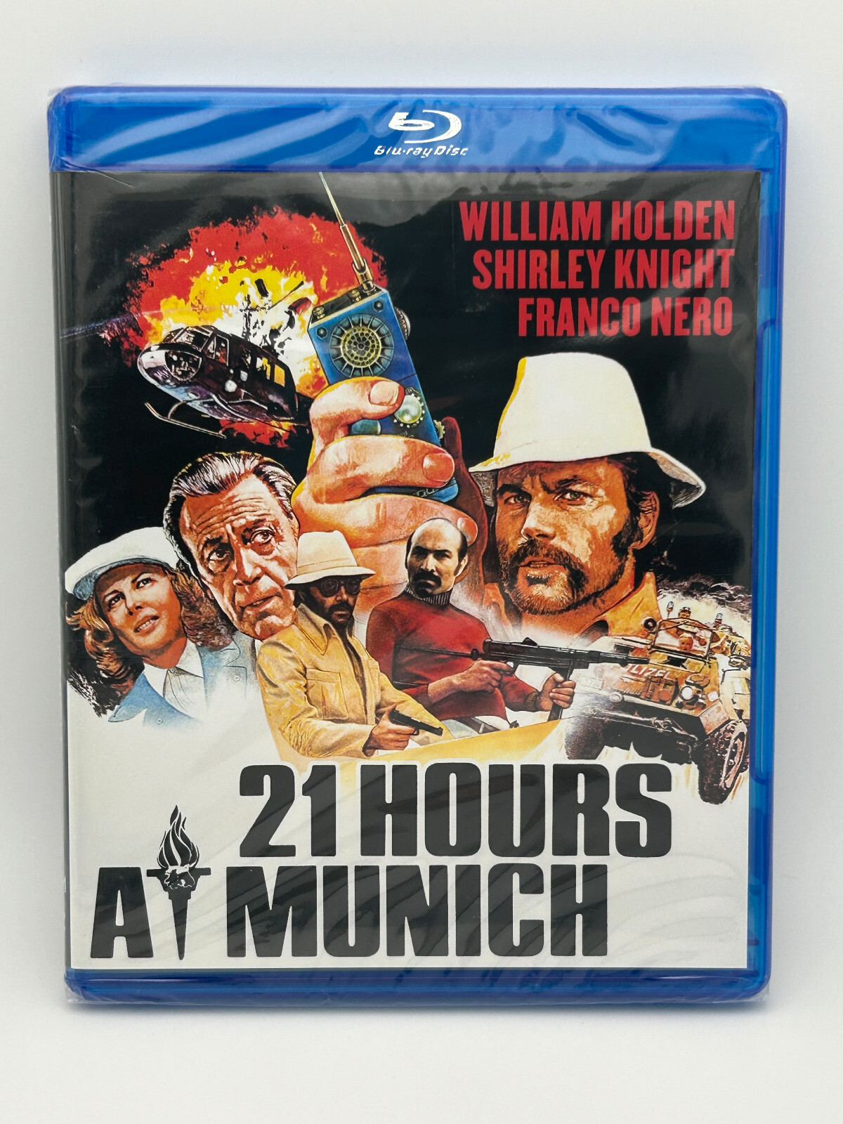 21 Hours at Munich (1976) Blu-ray William Holden Shirley Knight Franco Nero NEW 21 Hours at Munich (1976) Blu-ray William Holden Shirley Knight Franco Nero NEW