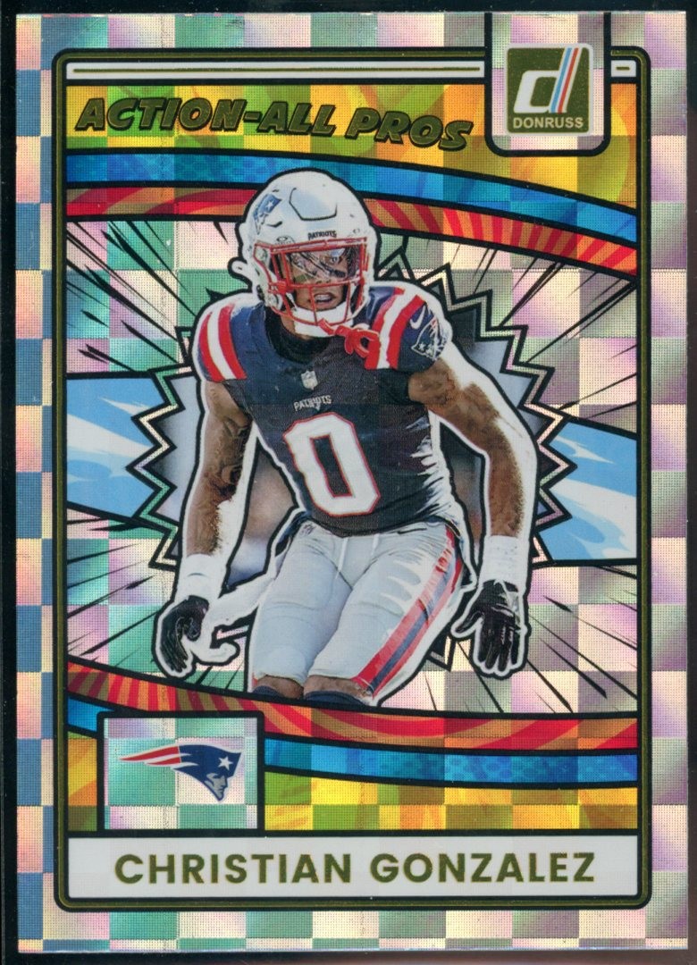 2025 Donruss #AAP-CGO Christian Gonzalez Action-All Pros 2025 Donruss #AAP-CGO Christian Gonzalez Action-All Pros