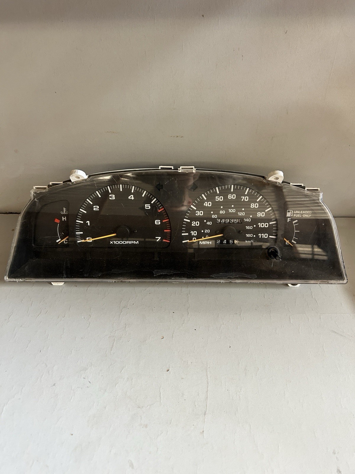 1996-2002 Toyota 4Runner Gauge Cluster Speedometer OEM For Manual Trans 4x4