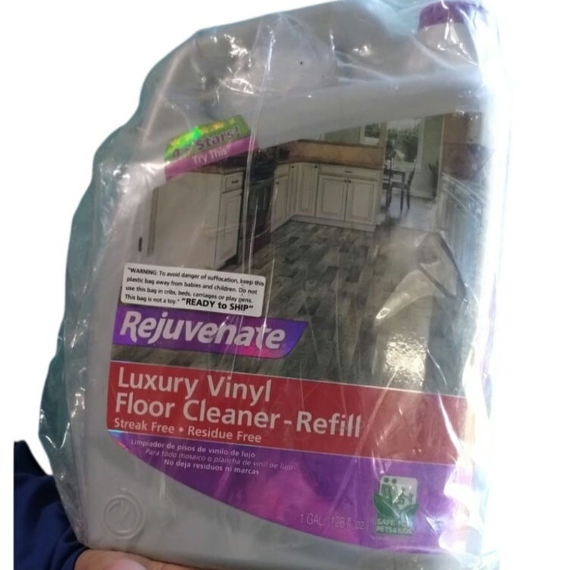 Rejuvenate Luxury Vinyl Floor Cleaner Refill 1 Gallon 128 oz Sealed NIP