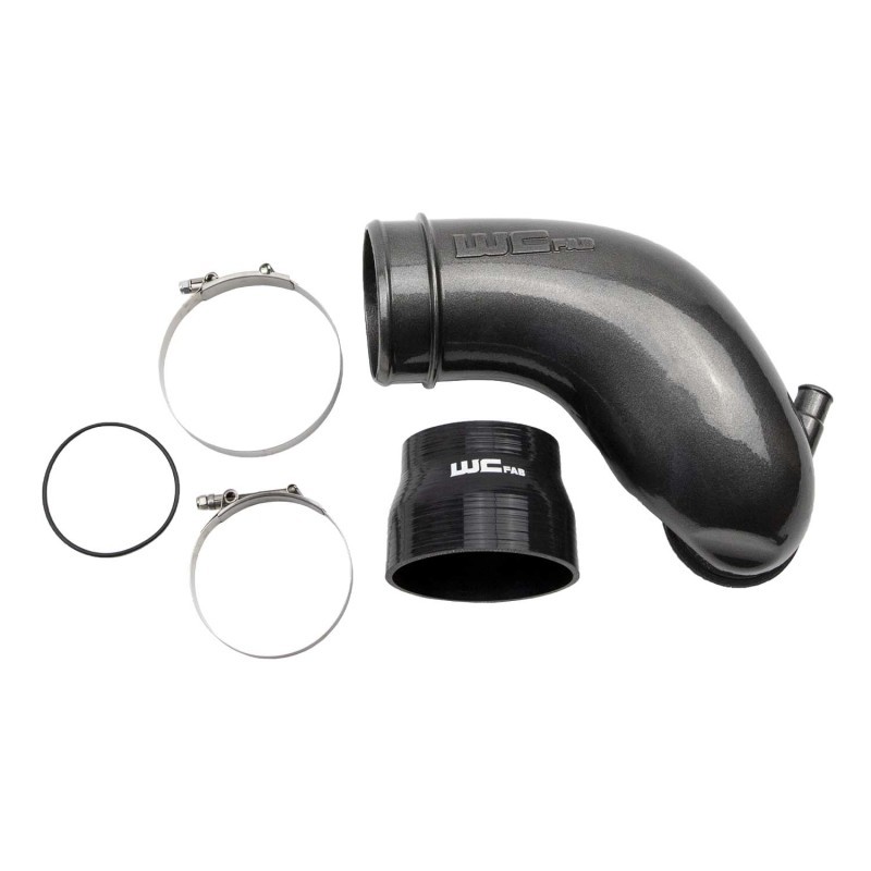 Wehrli WCF100412-GB 4.8in High Flow Turbo Intake Horn for 06-10 LBZ/LMM