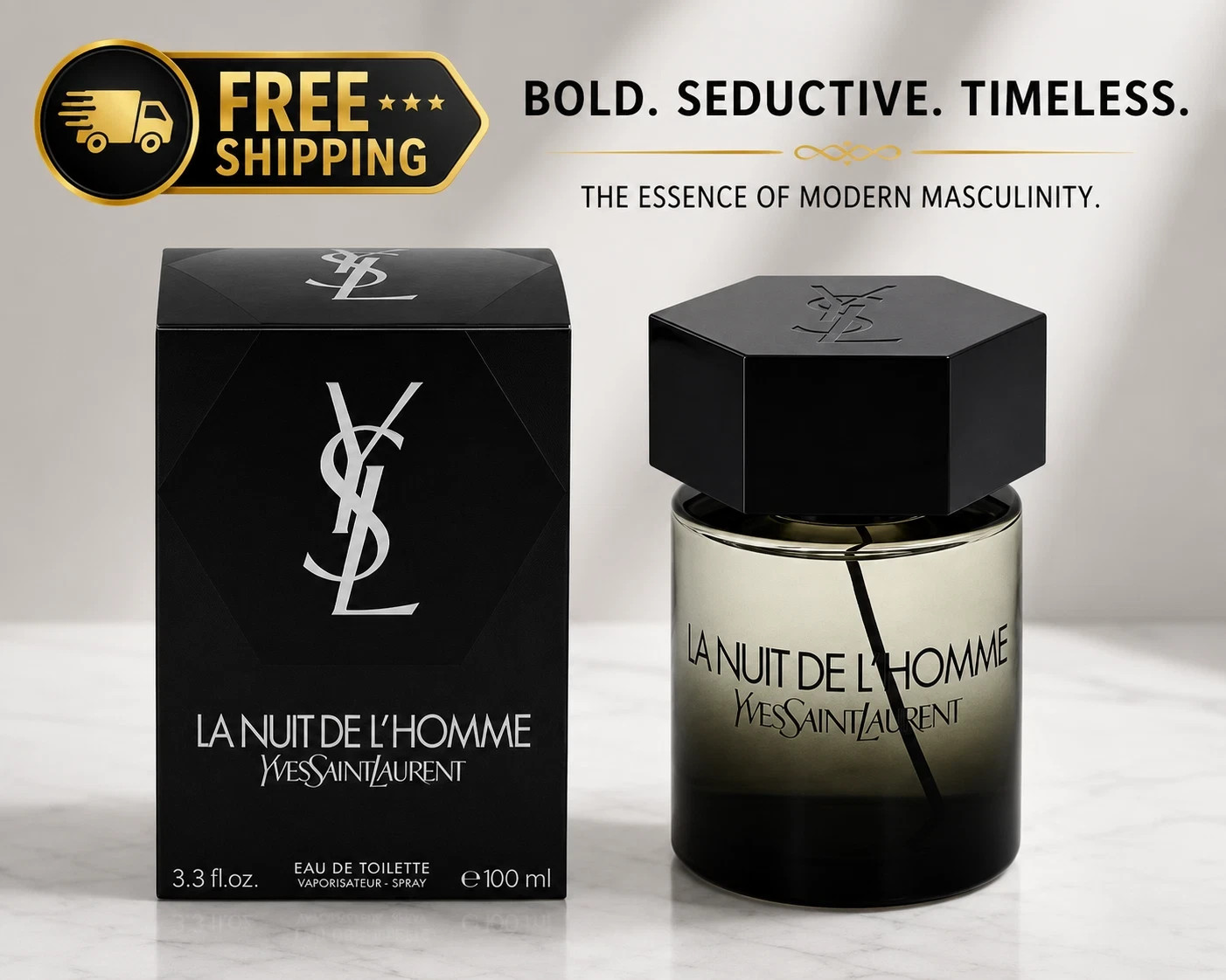 Yves Saint Laurent YSL La Nuit De L\'Homme EDT 100mL | Brand New