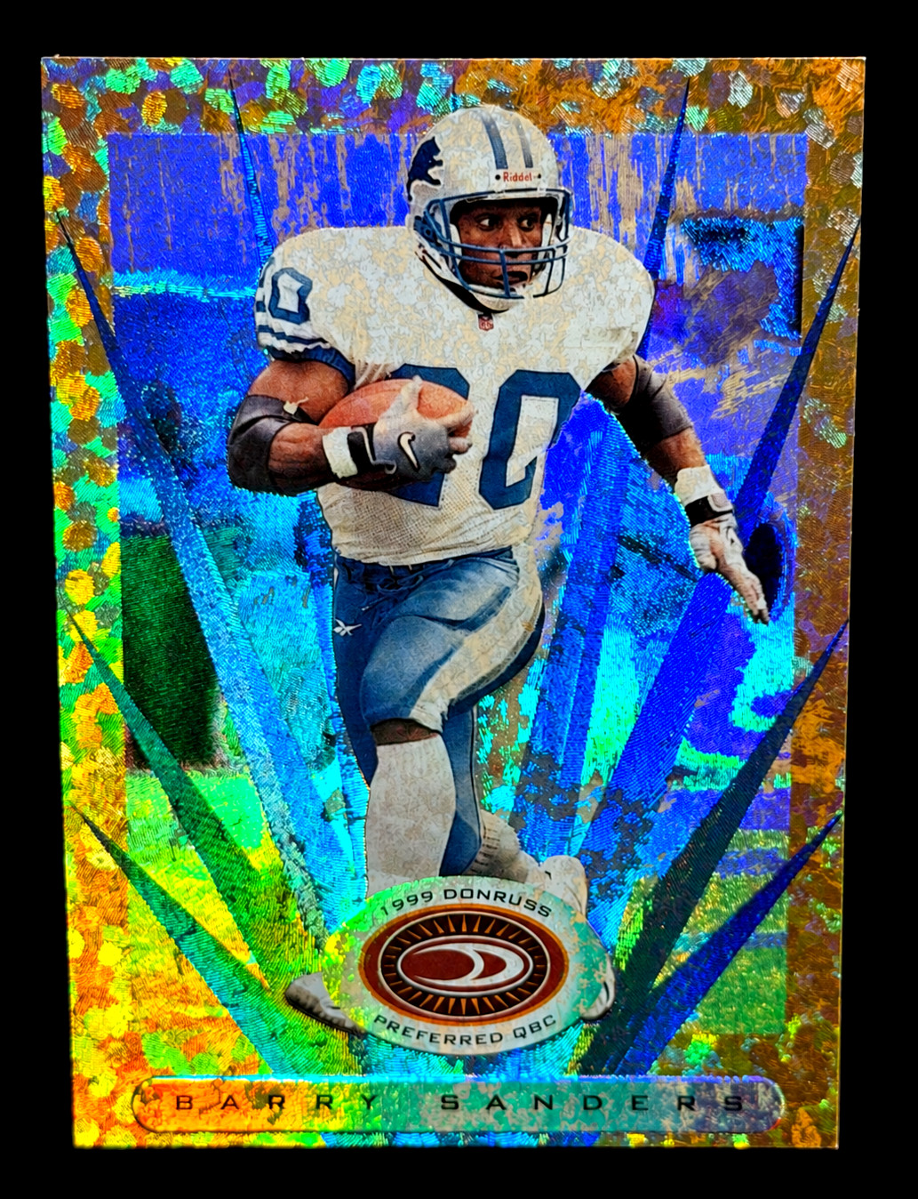 Barry Sanders 1999 Donruss Preferred QBC Preferred Power SP #101 Lions HOF /150