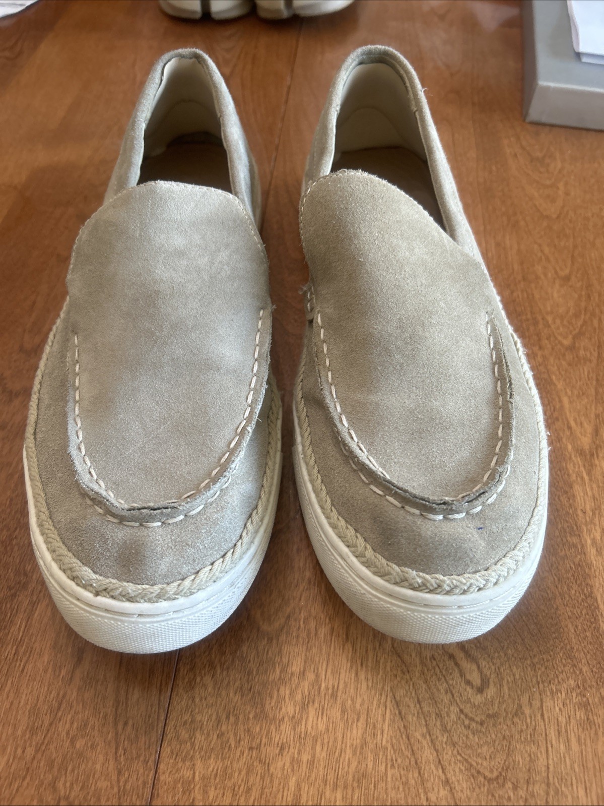 Zara Men’s Beige Canvas Loafers EU 44 US 11 Slip On Espadrille Casual Shoes Zara Men’s Beige Canvas Loafers EU 44 US 11 Slip On Espadrille Casual Shoes