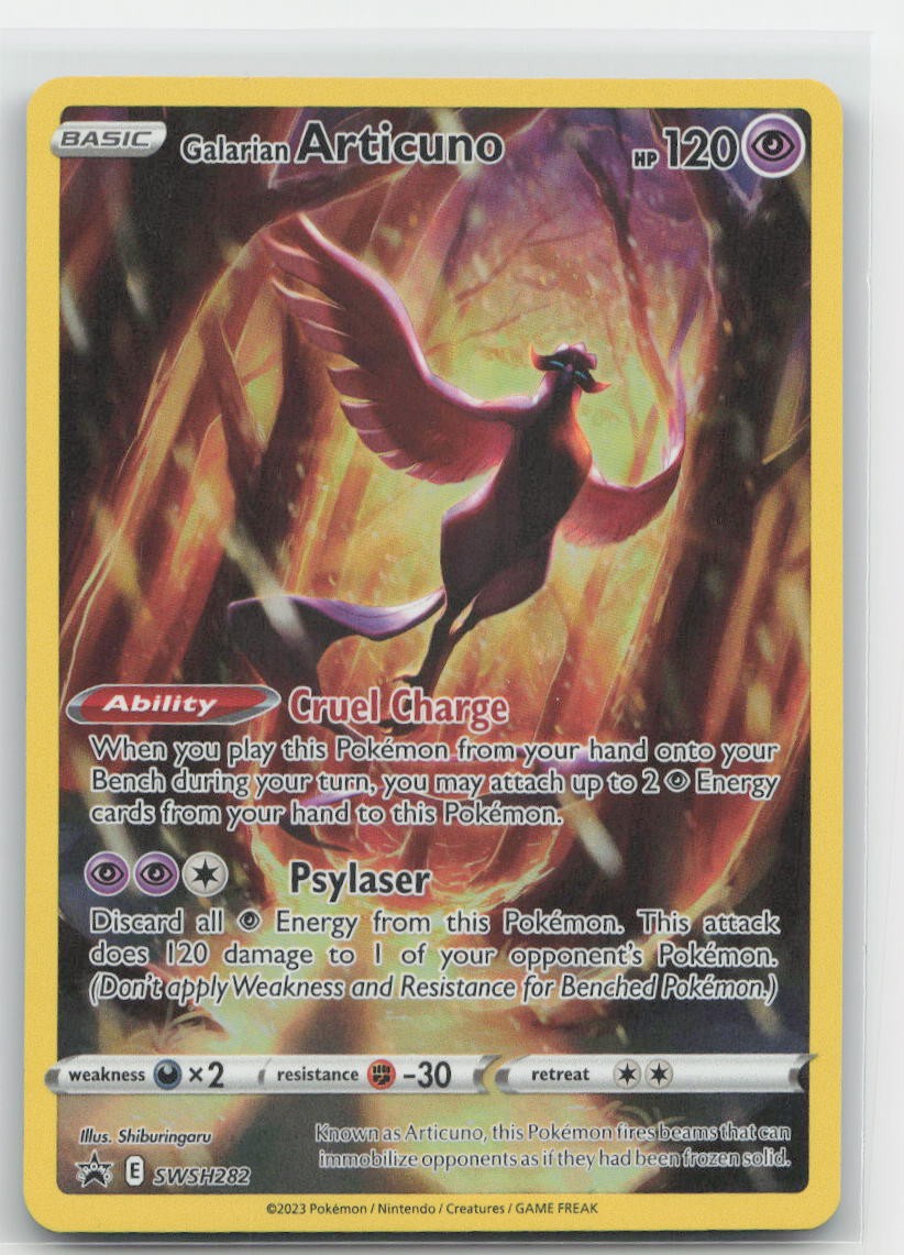 Galarian Articuno Holo SWSH: Sword & Shield Promo Cards SWSH282 NM