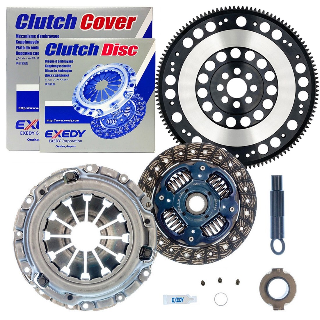 EXEDY CLUTCH KIT & CHROMOLY RACING FLYWHEEL for 2002-2015 HONDA CIVIC Si K20 K24