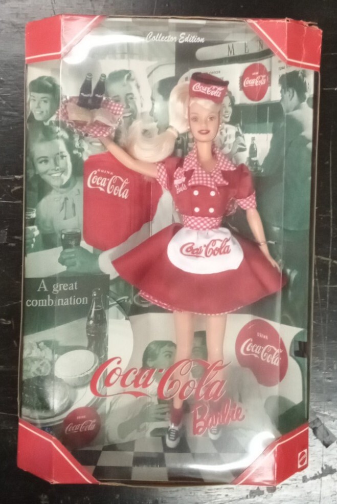 Mattel Coca-Cola Barbie Collector Edition Fashion Doll  NRFB