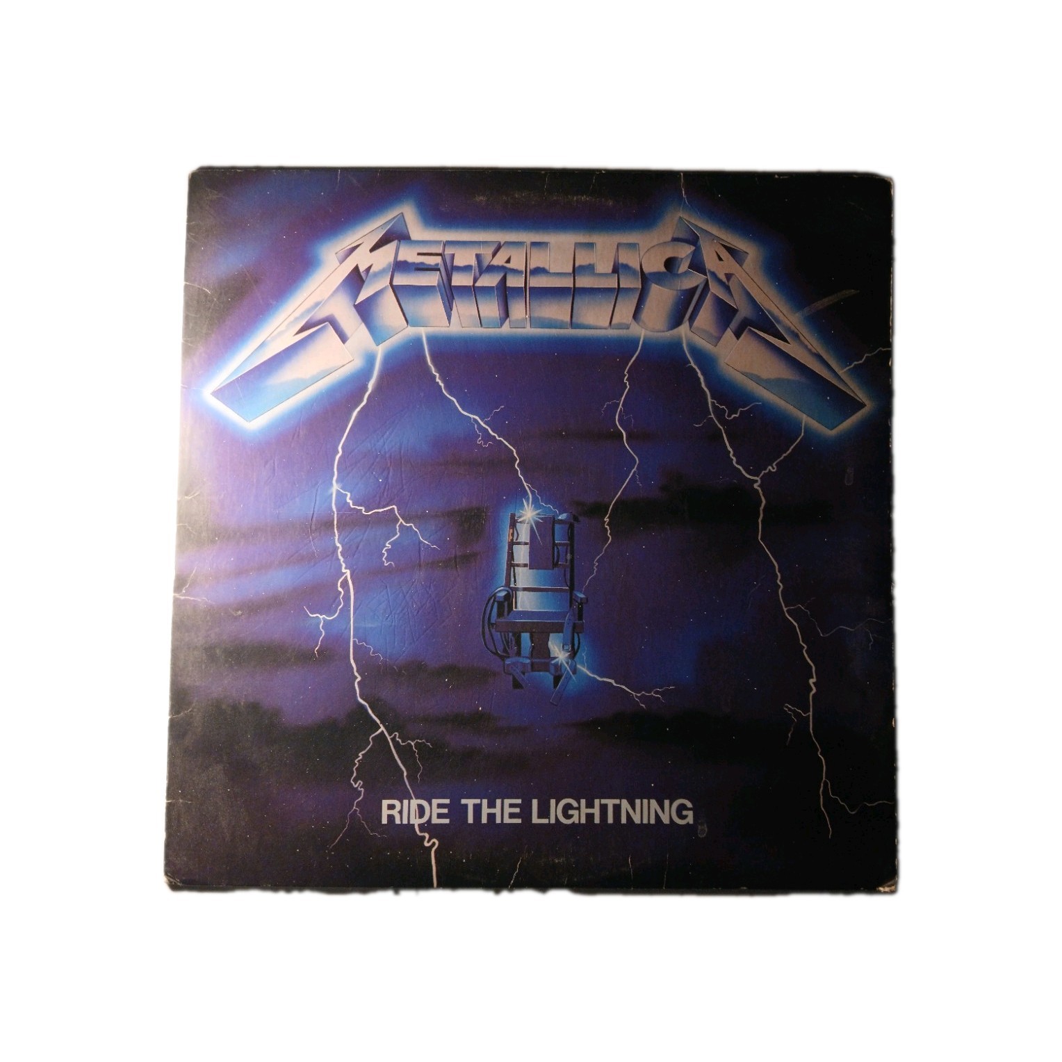 Metallica Ride The Lightning Vinyl LP 1984 Original Elektra Pressing Metallica Ride The Lightning Vinyl LP 1984 Original Elektra Pressing