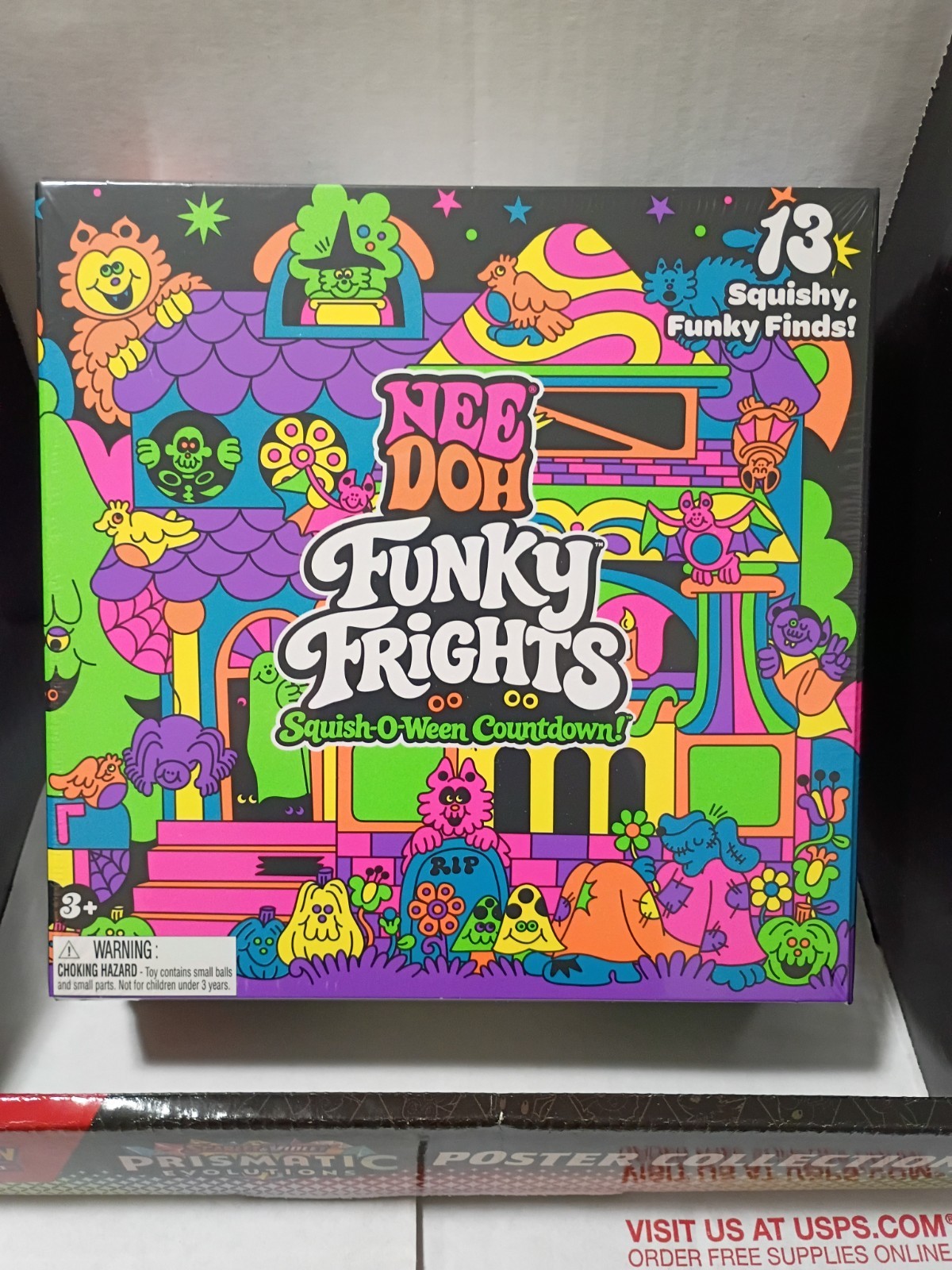 NeeDoh - FUNKY FRIGHTS - Squish-O-Ween Countdown - 13 Squishy Funky Finds - New