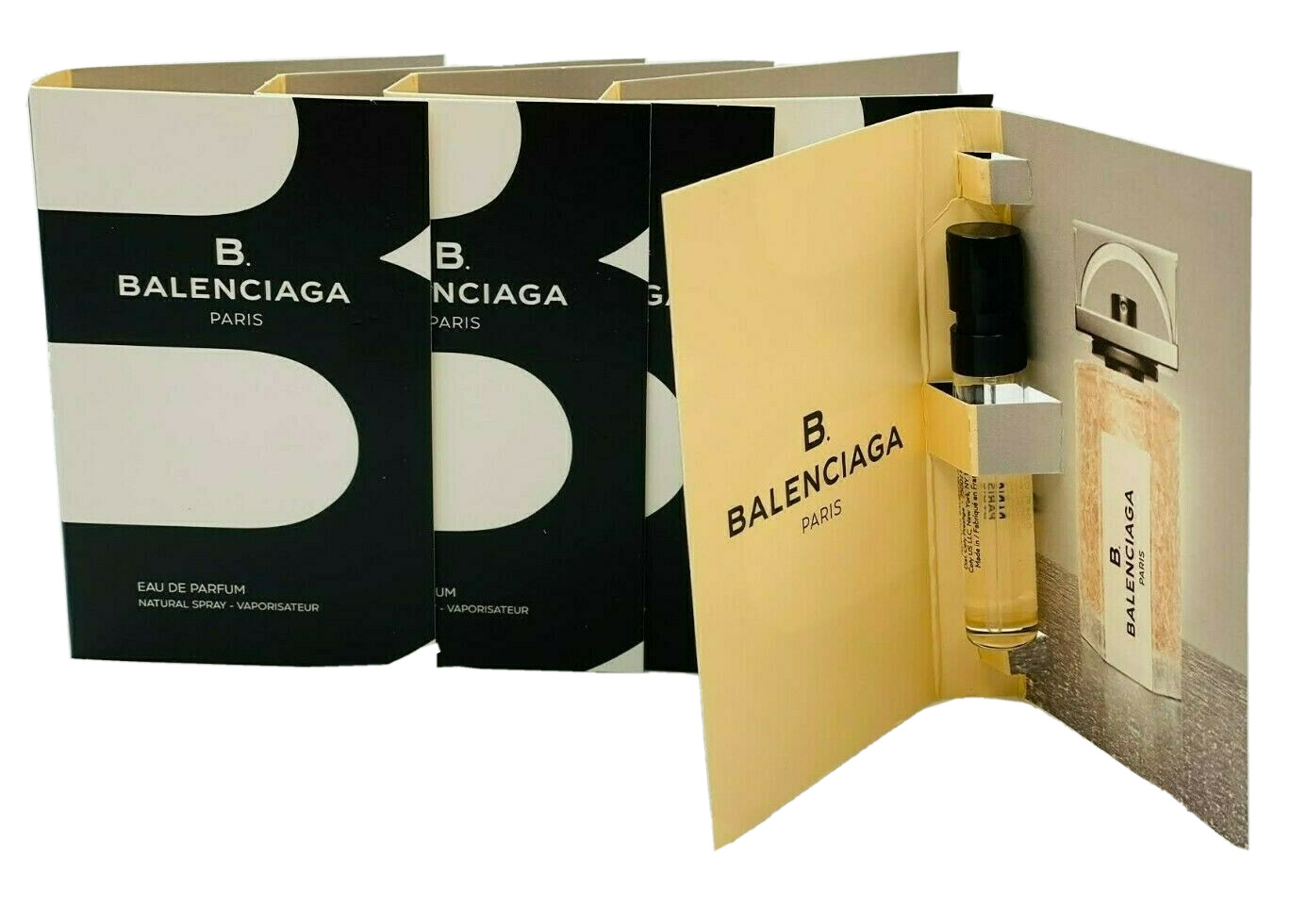 5 X B. BALENCIAGA PARIS EAU DE PARFUM Fragrance 0.04OZ / 1.2ML spray + 5 X B. BALENCIAGA PARIS EAU DE PARFUM Fragrance 0.04OZ / 1.2ML spray +