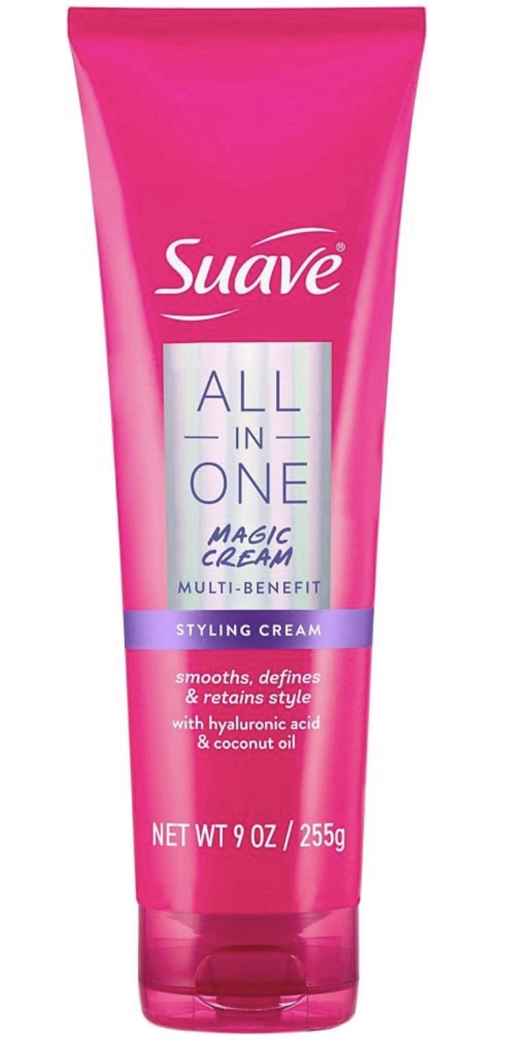 Suave All In One Magic Styling Cream Smooths Hydrates & Nourishes Women Hair 9oz