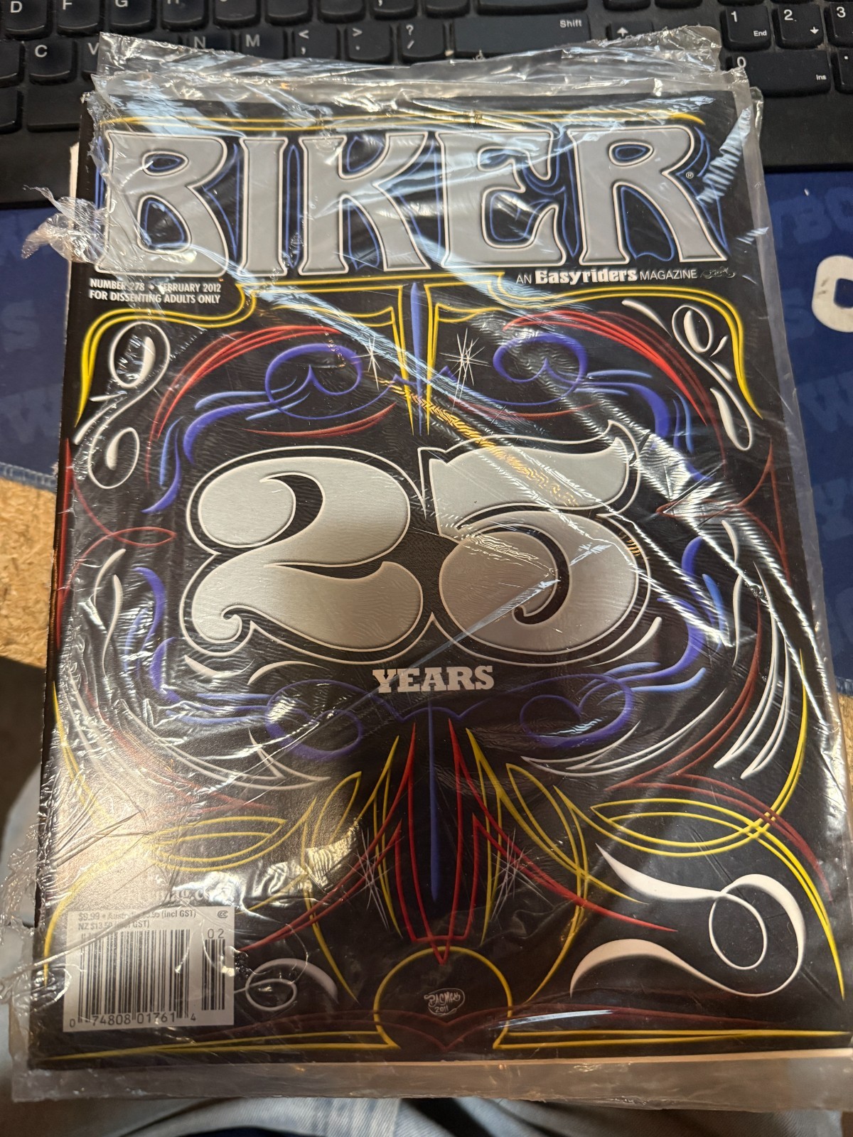 BIKER--AN EASYRIDERS MAGAZINE-----#278-----25 YEARS----FEBRUARY 2012