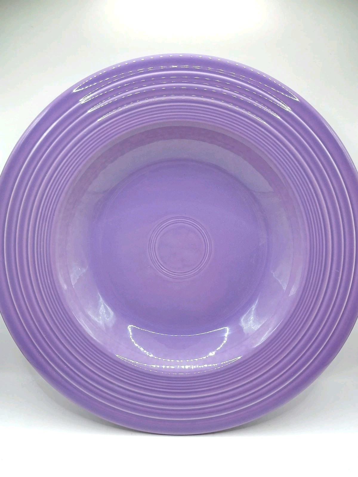 Vintage P86 Homer Laughlin Fiestaware Lilac 12” Rimmed Soup or Pasta Bowl Exc. Vintage P86 Homer Laughlin Fiestaware Lilac 12” Rimmed Soup or Pasta Bowl Exc.