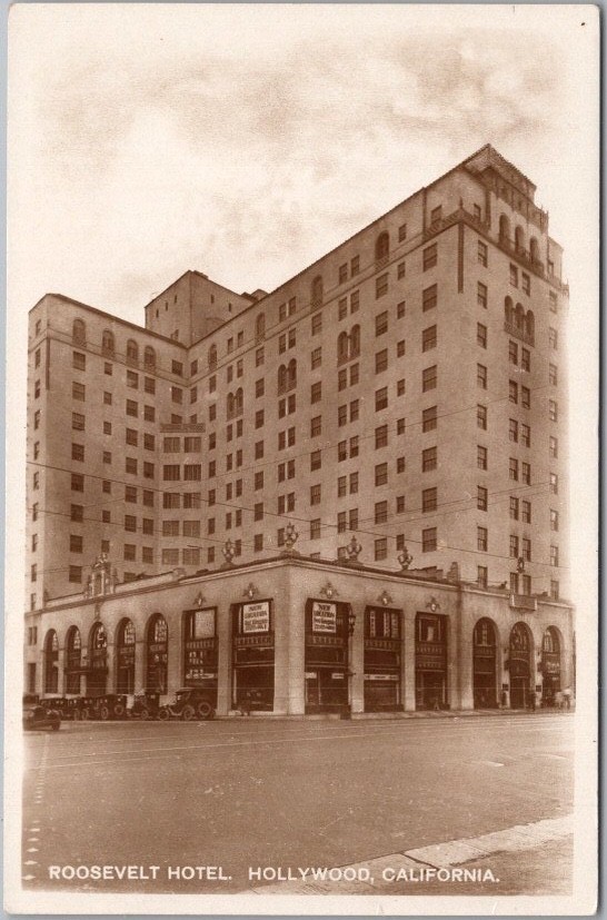 c1920s LOS ANGELES, Calif. Photo RPPC Postcard 