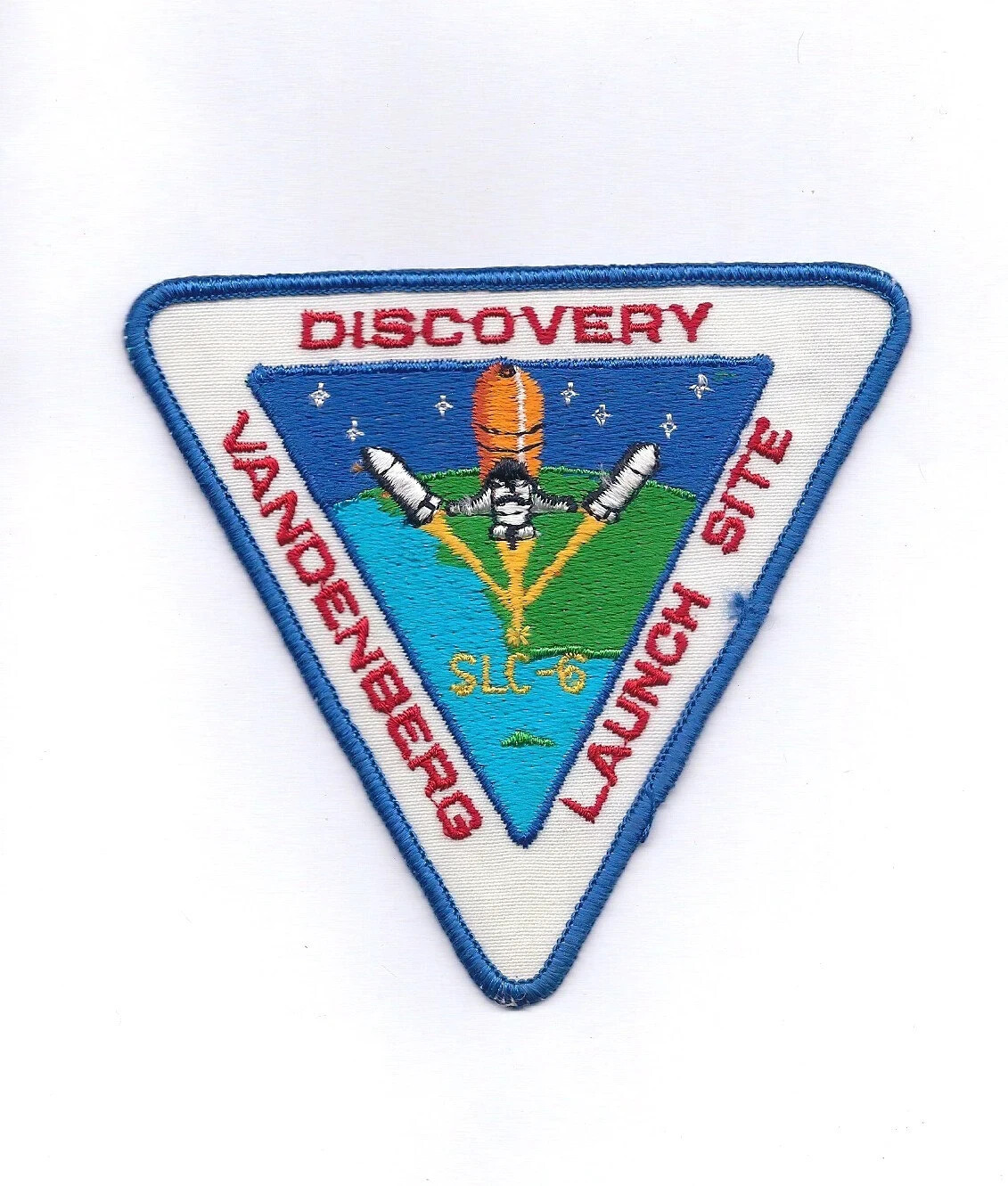 Vintage Discovery Vandenberg Launch SLC-6 Space Patch