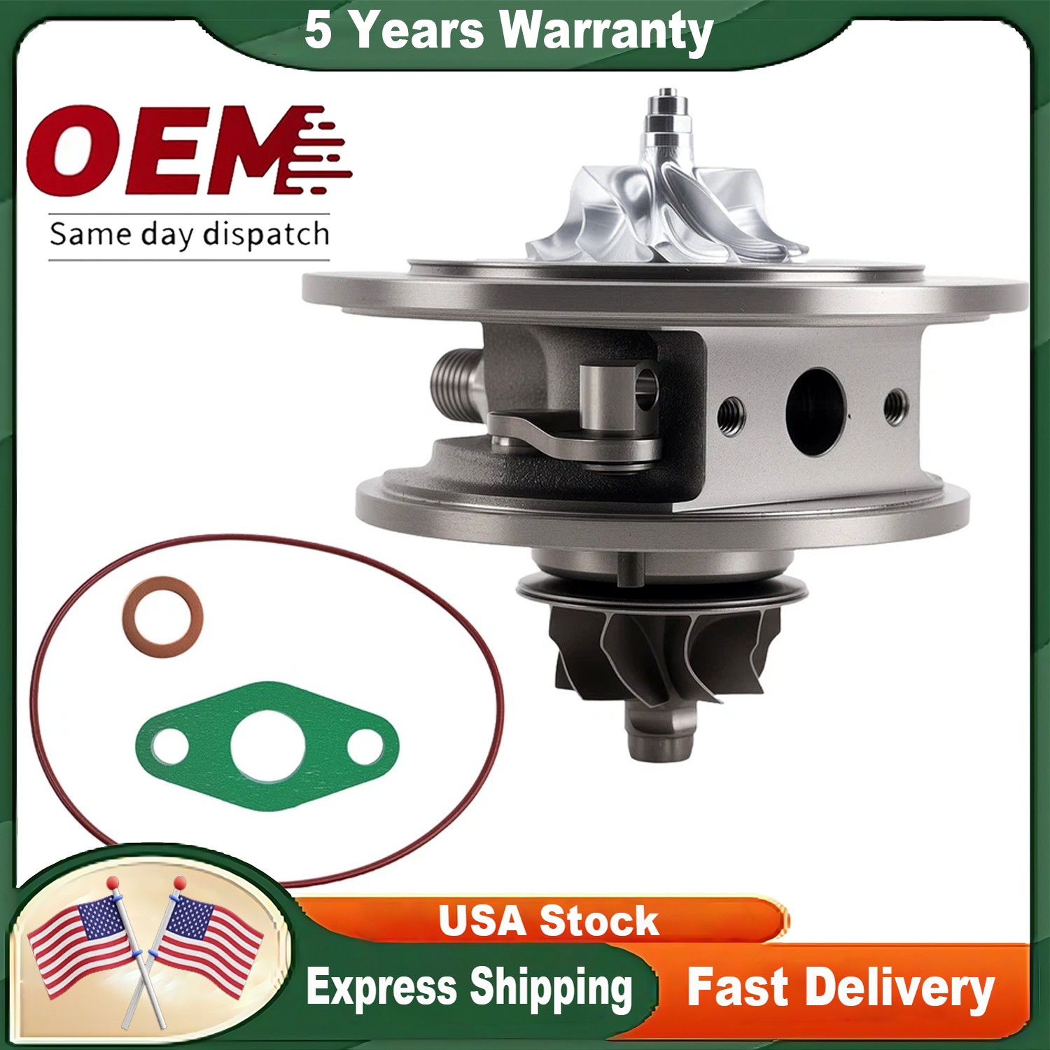 BV40-0005 Turbo Cartridge for VW Passat 2.0 TDI 140HP CKRA 2012-2014 03L253056E
