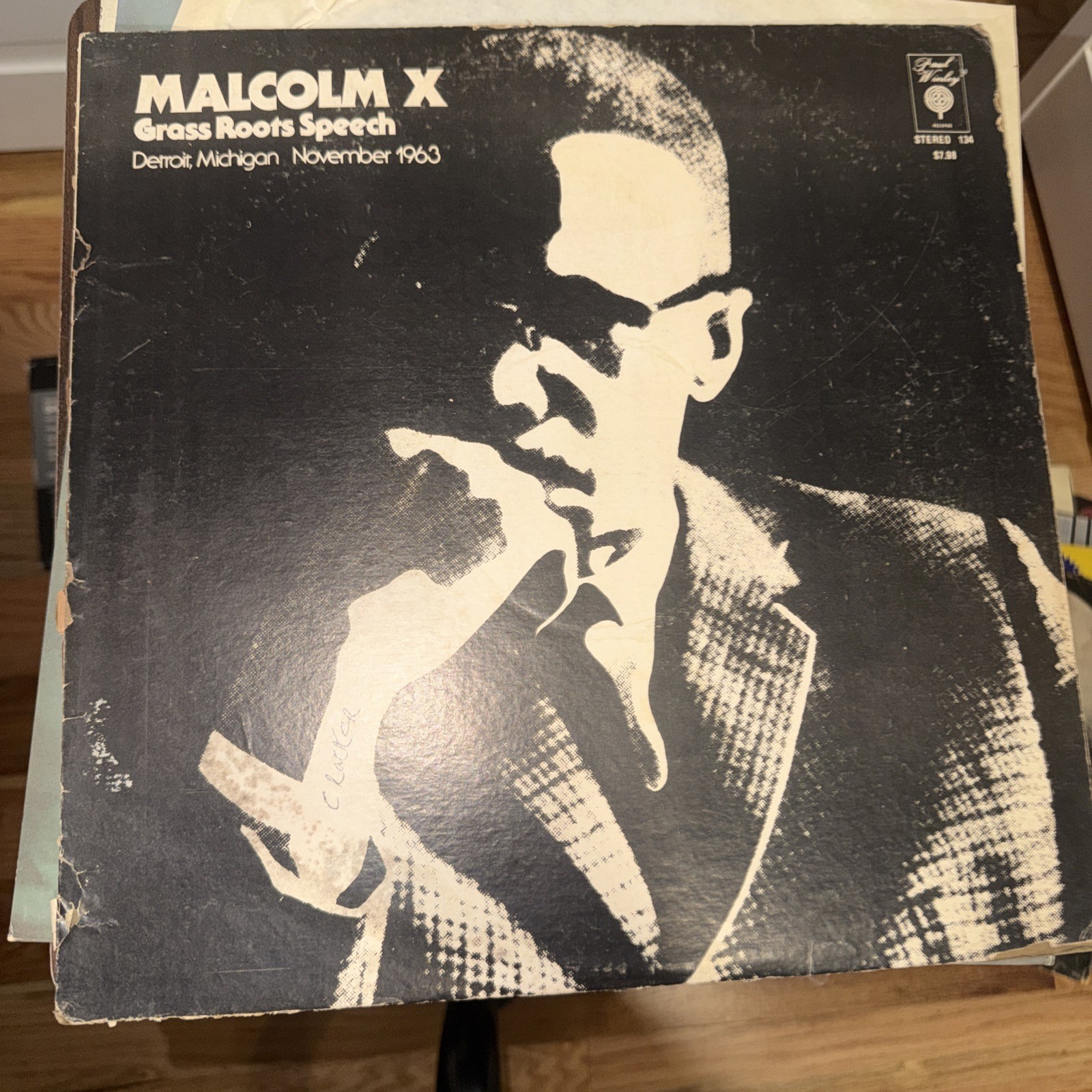 MALCOLM X Grass Roots Speech Vinyl MALCOLM X Grass Roots Speech Vinyl