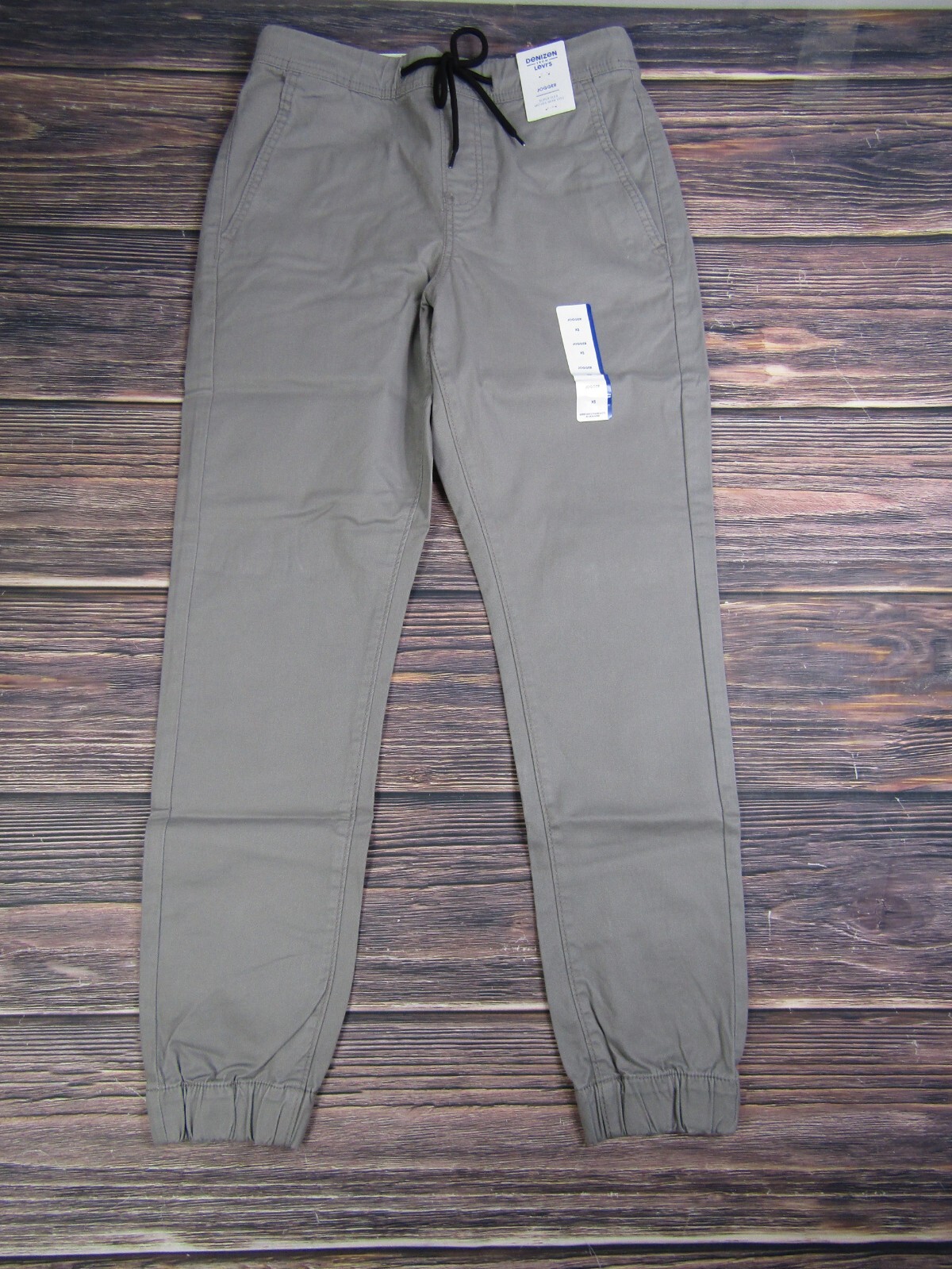Denizen Levi\'s Mens Super Flex Jogger Pants Gray XS New Elastic Waist