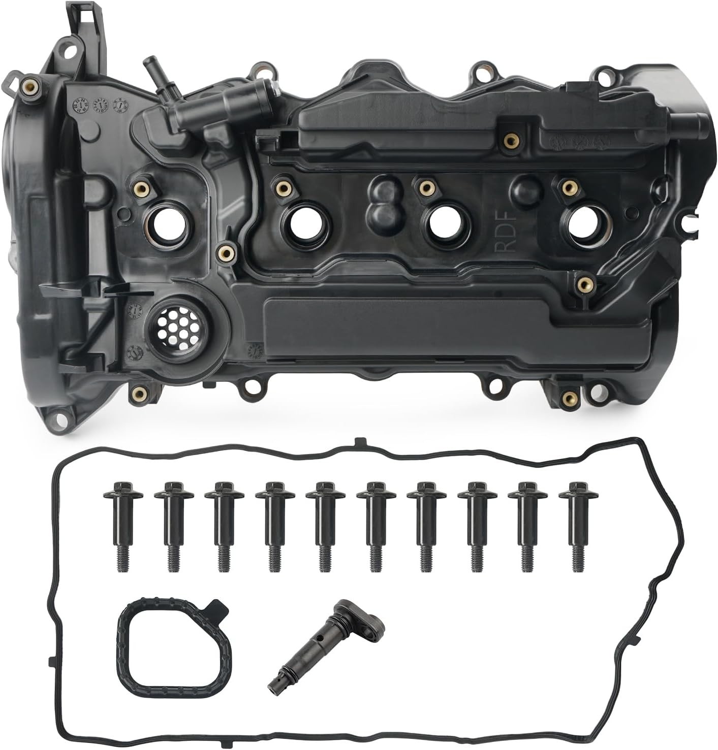 Engine Valve Cover with Gasket Compatible with 2013-2017 Honda Accord 2015-2019 