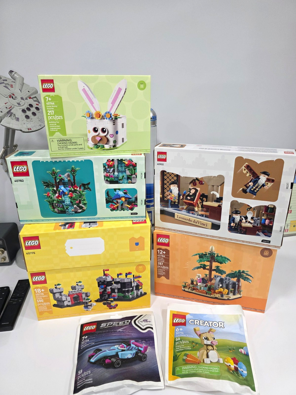 Lego GWP 40902, 40782, 40784, 40775 , 40775, 30734, 30716. Lego GWP 40902, 40782, 40784, 40775 , 40775, 30734, 30716.