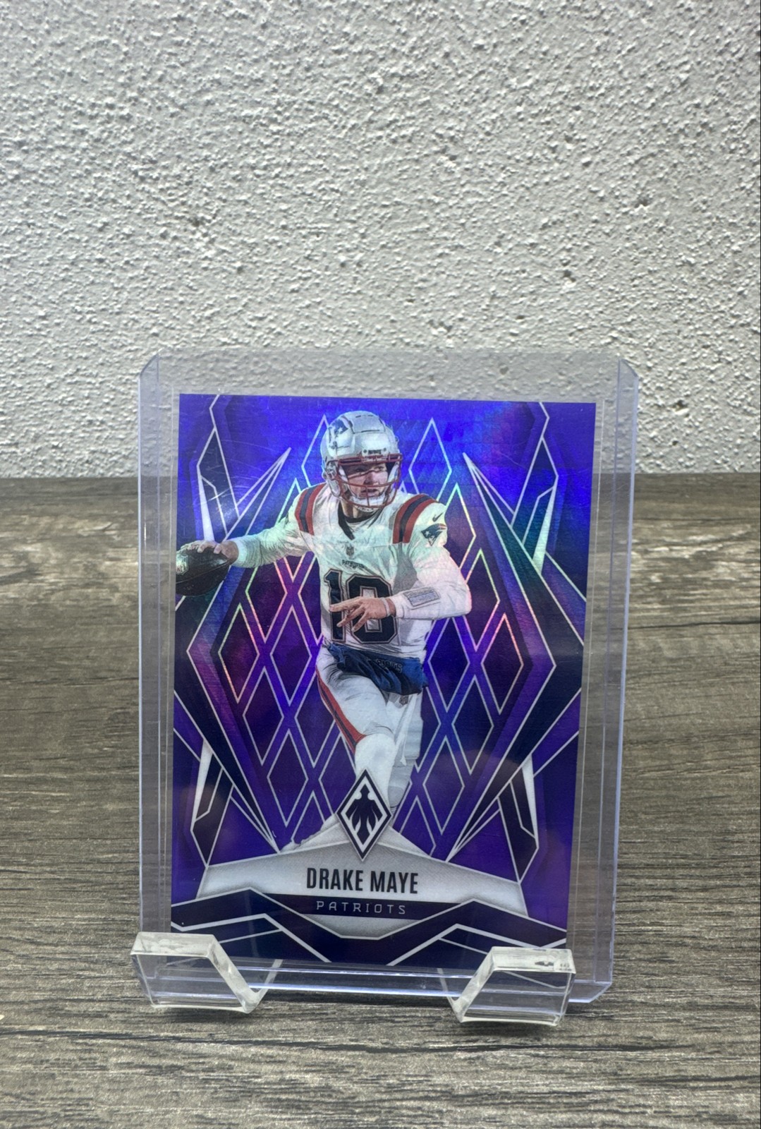 2025 Panini Phoenix - Drake Maye #111 Purple Hyper /249 2025 Panini Phoenix - Drake Maye #111 Purple Hyper /249