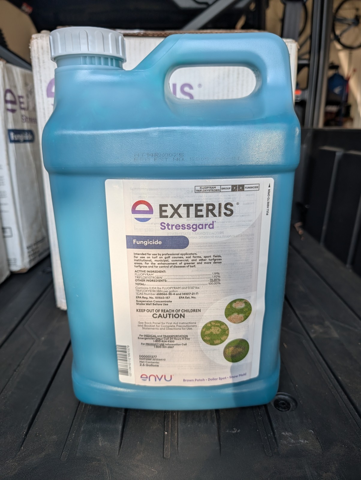 Bayer Exteris Stressgard Fungicide 2.5 Gallons for Golf Course Sod Farm Turf Bayer Exteris Stressgard Fungicide 2.5 Gallons for Golf Course Sod Farm Turf