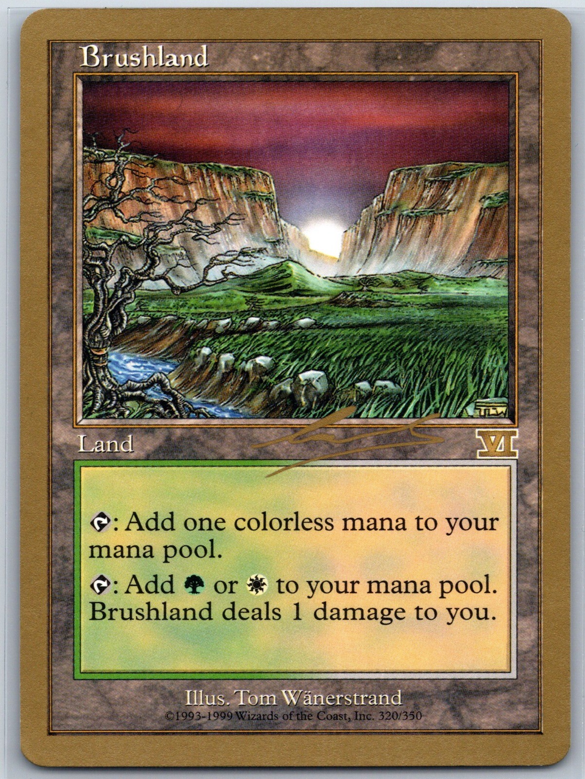 Brushland R World Championship Brussels 2000 320 NM