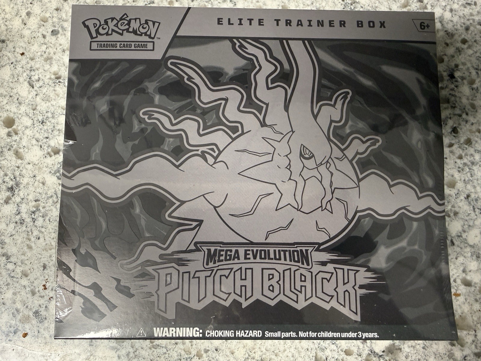Pokemon Mega Evolution Pitch Black Elite Trainer Box Factory Sealed