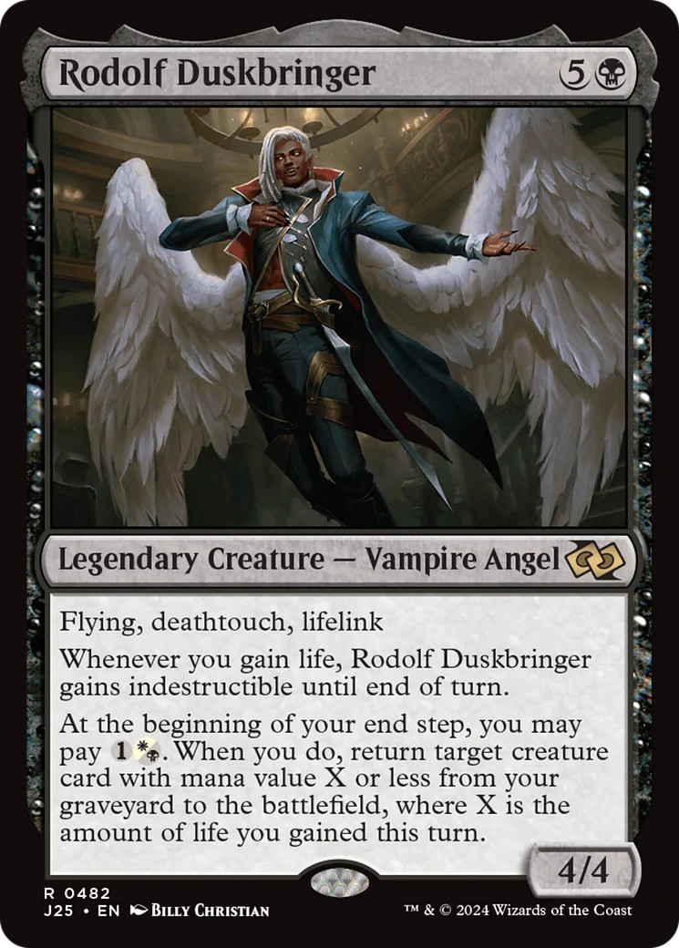 MTG Rodolf Duskbringer [Foundations Jumpstart] Near Mint Magic