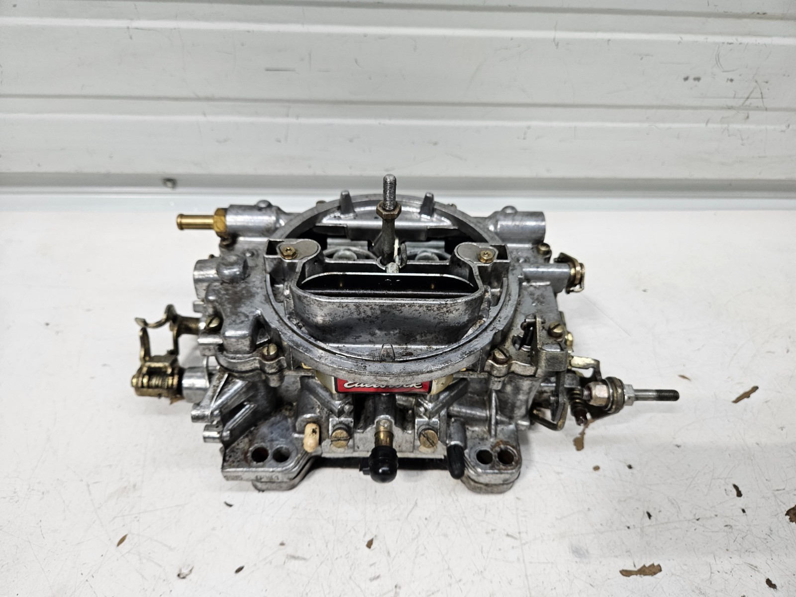 Good Edelbrock 4BBL 1409 Marine Carburetor Carb OEM Freshwater