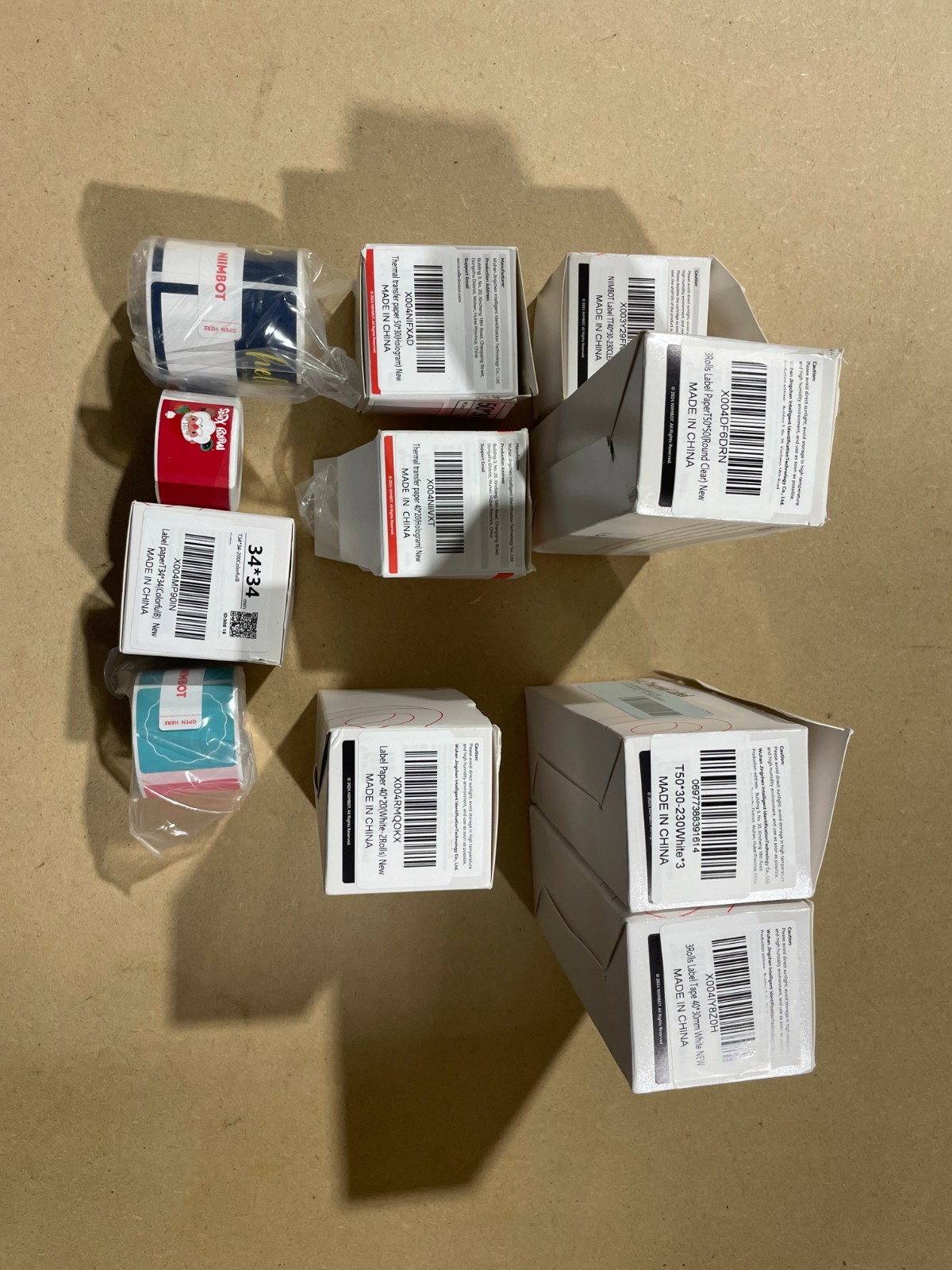 custom bundle including only M2 labels for 5 boxes niimbot printer lables custom bundle including only M2 labels for 5 boxes niimbot printer lables