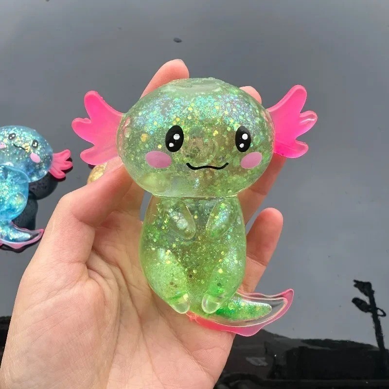 Axolotl Squishy Fidget Toy Stretchy Sensory Stress Relief Squeeze Kids Gift