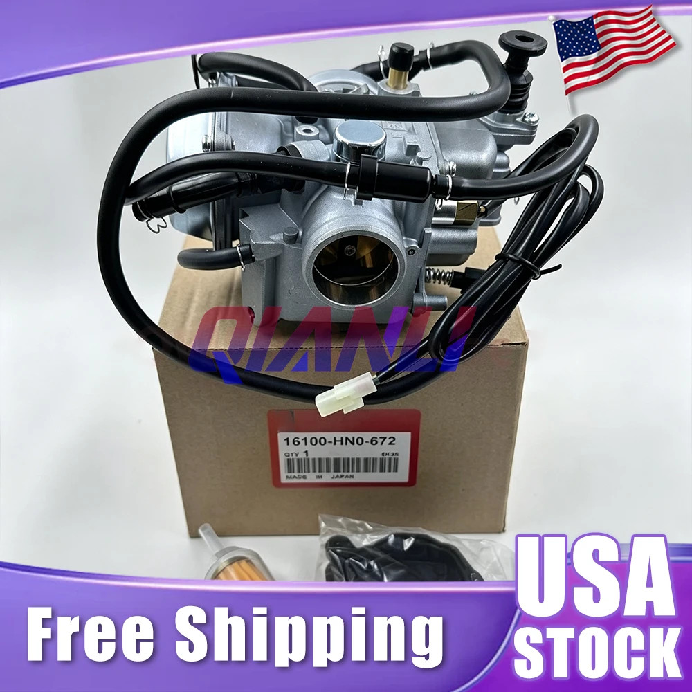 OEM For HONDA CARBURETOR 2002 2003 2004 TRX450FE/FM FOREMAN #16100-HN0-672 NEW OEM For HONDA CARBURETOR 2002 2003 2004 TRX450FE/FM FOREMAN #16100-HN0-672 NEW