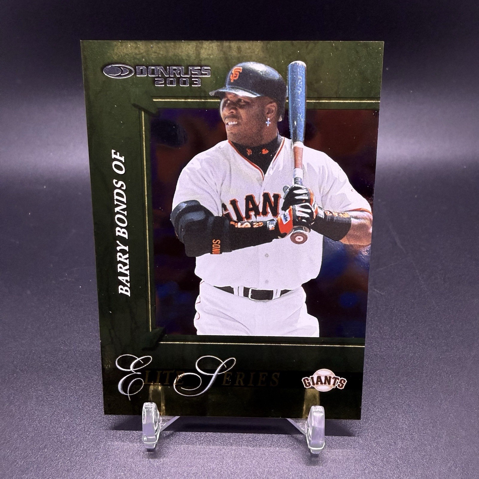 #/2500 🚨2003 Donruss Elite Series Barry Bonds ES-2 San Francisco Giants Insert