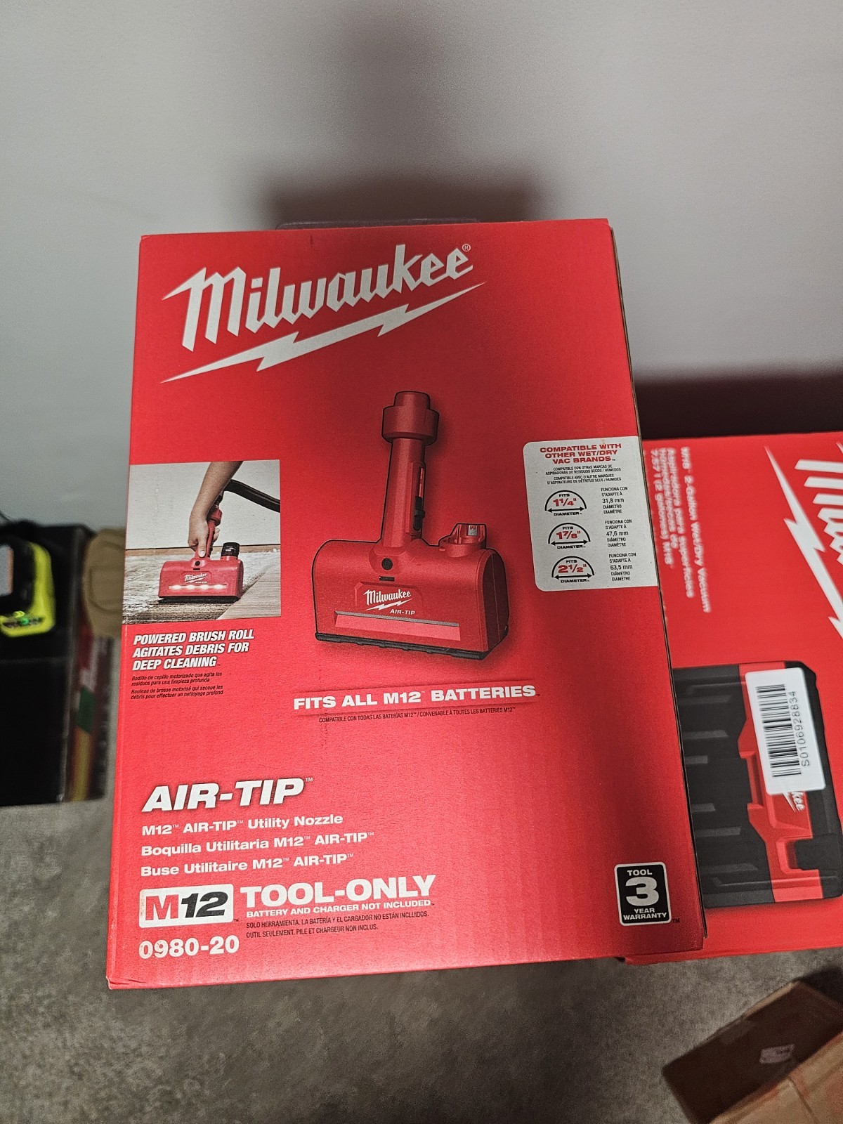 Milwaukee 0980-20 M12 AIR-TIP Utility Nozzle