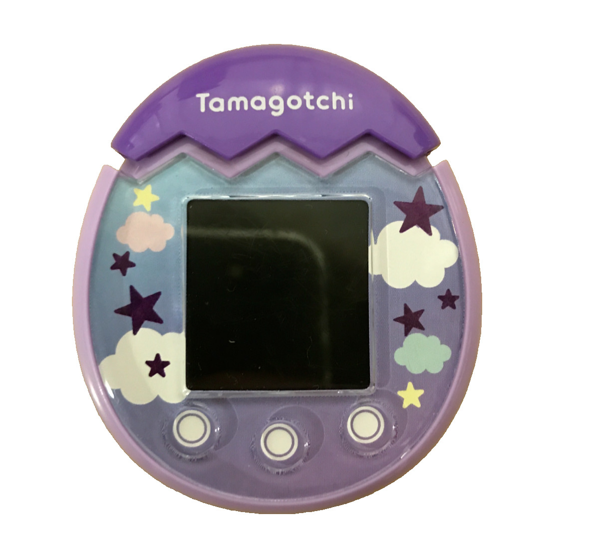 Tamagotchi Pix Sky Purple Handheld Device Tested & Works Tamagotchi Pix Sky Purple Handheld Device Tested & Works