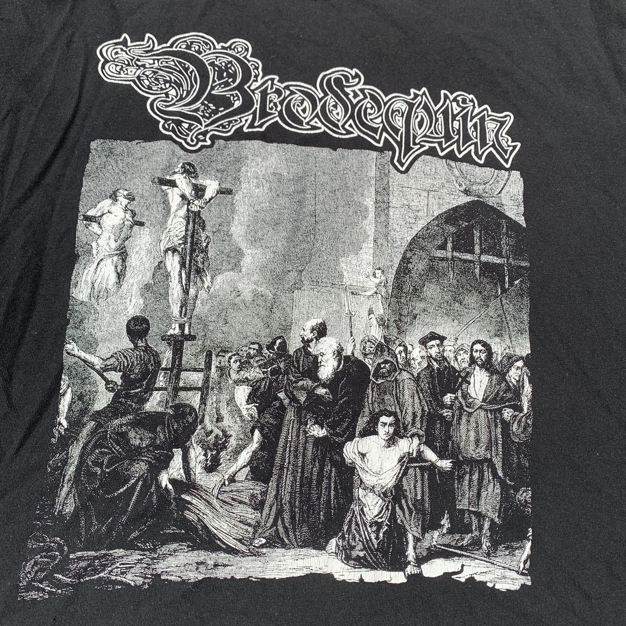 BRODEQUIN 2000s Cotton Classic Vintage Black S-5XL Unisex T-shirt MO177