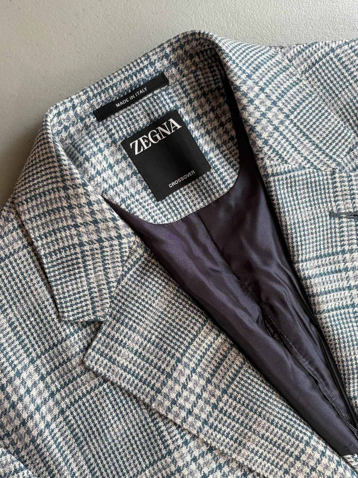 Current Ermenegildo Zegna Crossover Linen Wool Blazer Size 38 (48 EU) bs77 Current Ermenegildo Zegna Crossover Linen Wool Blazer Size 38 (48 EU) bs77