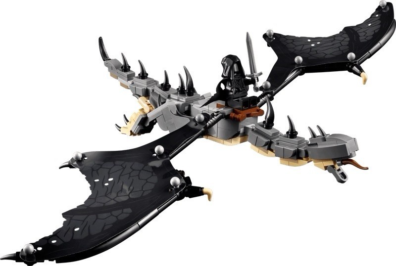 LEGO ICONS Lord of the Rings Fell Beast - Dragon 40693 (no box or instructions)