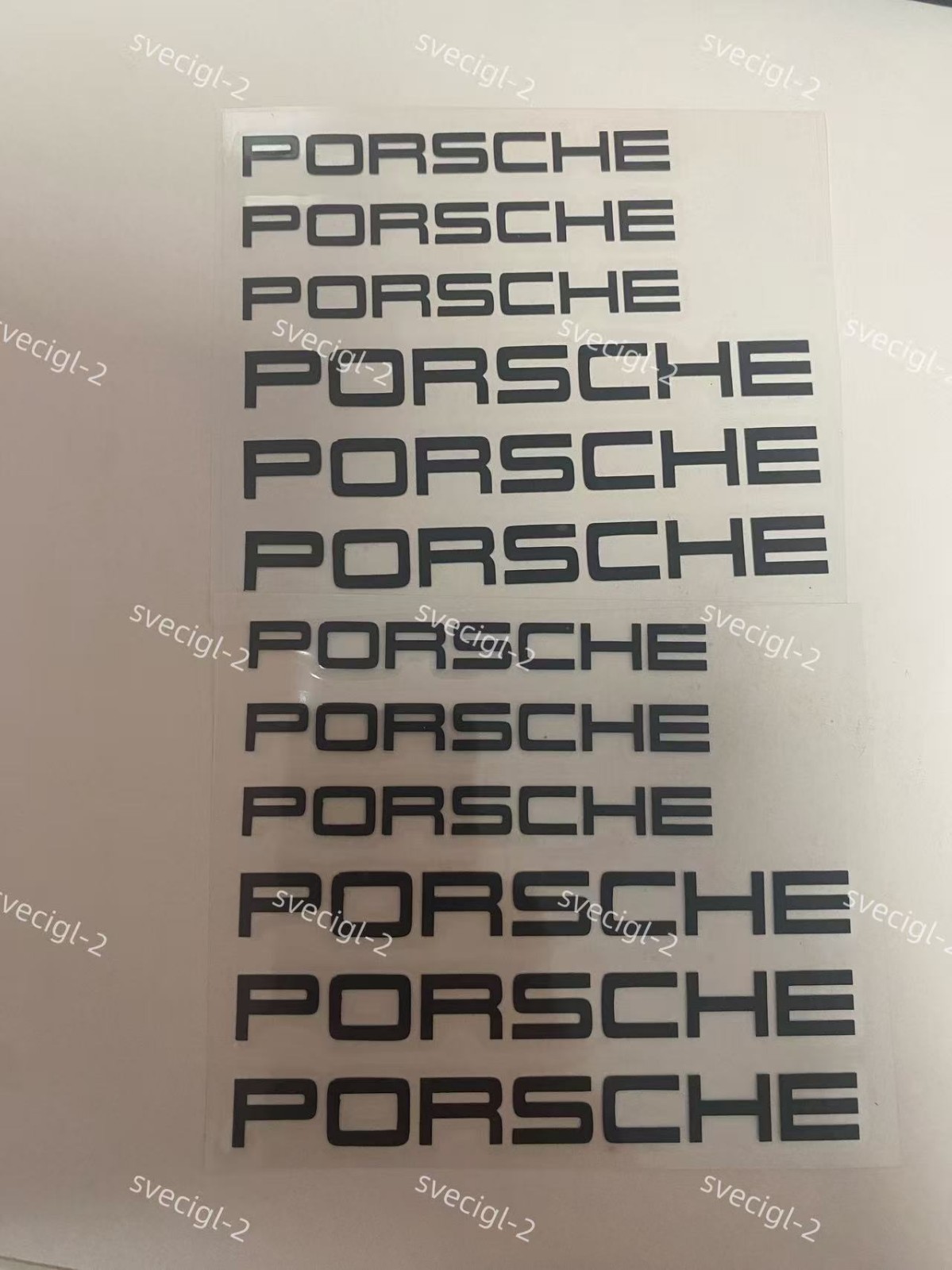 Set of 12 Vinyl Stickers for Porsche Brake Calipers USA SHIPPING Set of 12 Vinyl Stickers for Porsche Brake Calipers USA SHIPPING