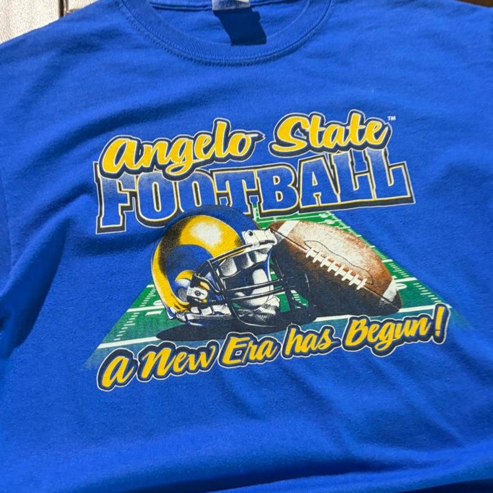 Vtg angelo state university blue Vtg angelo state university blue