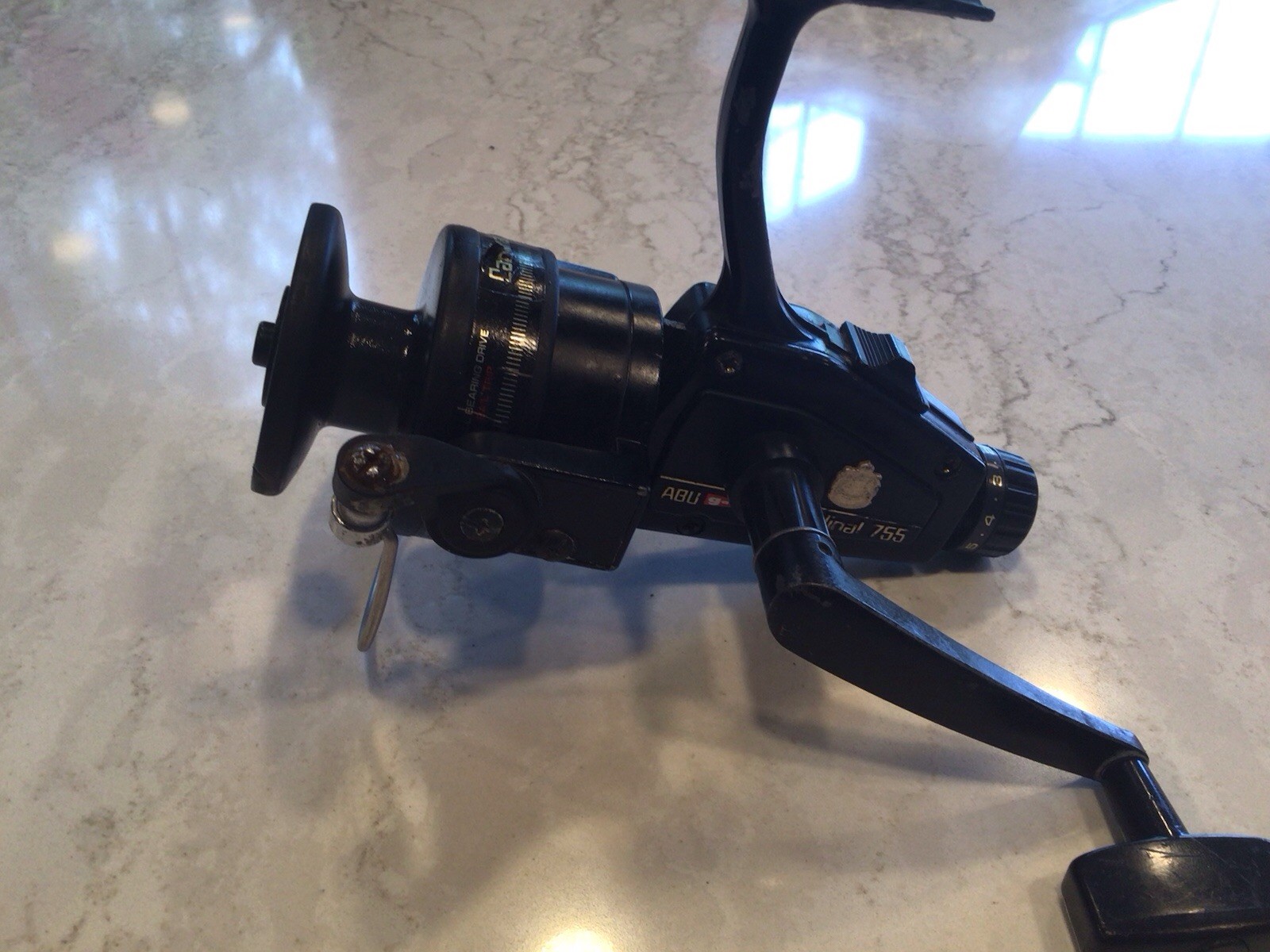 Abu Garcia Cardinal 755 Large Vintage Spinning Fishing Reel Freshwater Abu Garcia Cardinal 755 Large Vintage Spinning Fishing Reel Freshwater