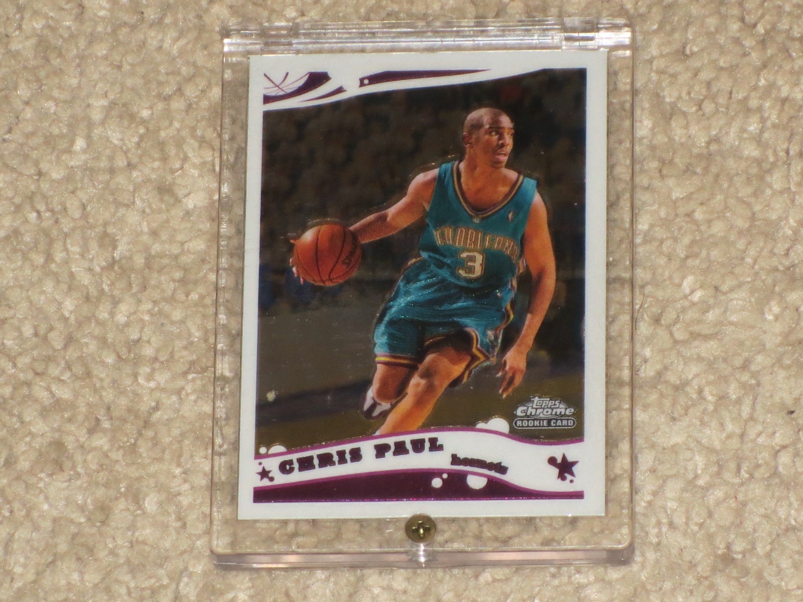 Great Shape Chris Paul 2005 Topps Chrome Rookie Card RC #168 CP3 2005-06 RC