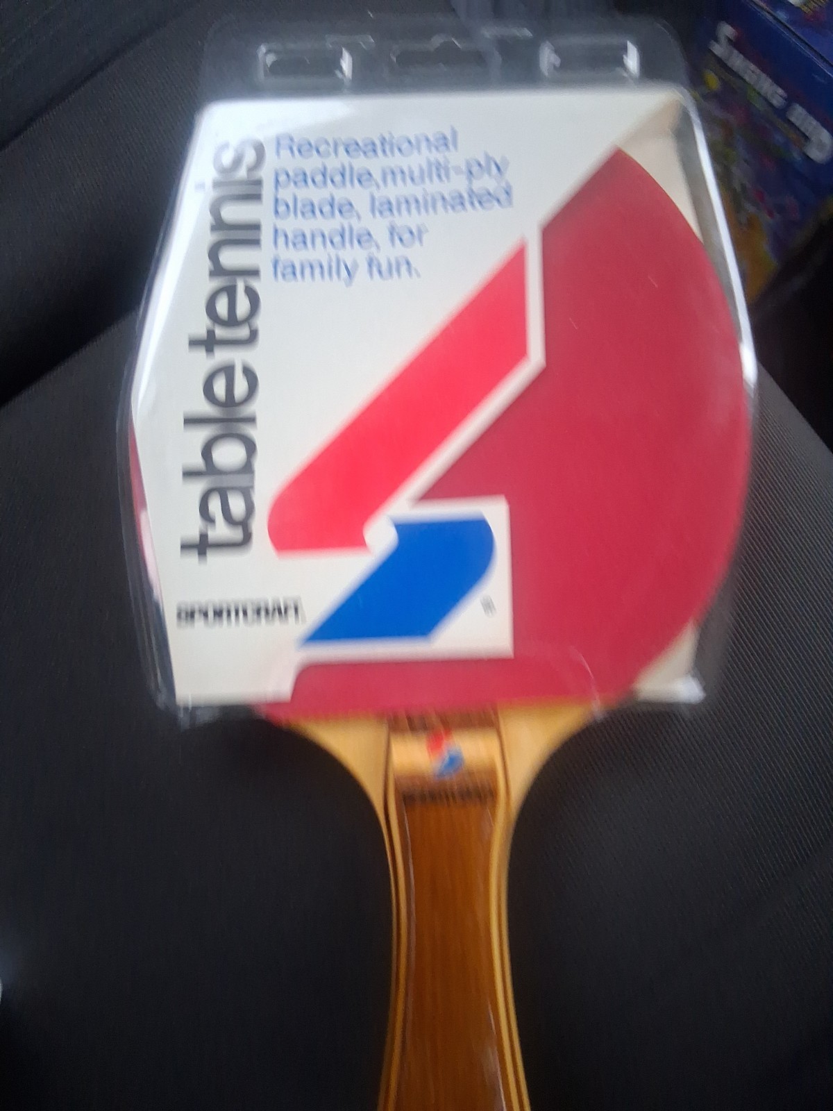 Vintage Sportcraft Table Tennis / Ping Pong Paddle NEW, SEALED Made In The USA. Vintage Sportcraft Table Tennis / Ping Pong Paddle NEW, SEALED Made In The USA.