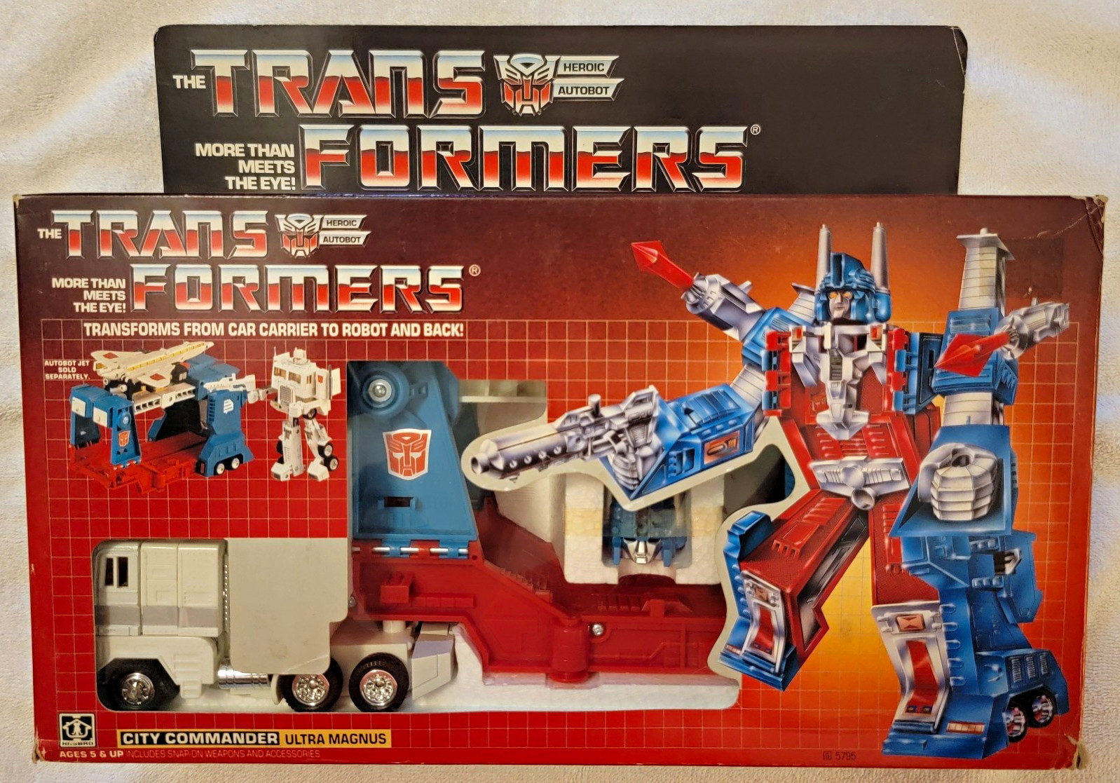 Vintage 1985 G1 Transformers Ultra Magnus. MIB, Complete & Never Played With 