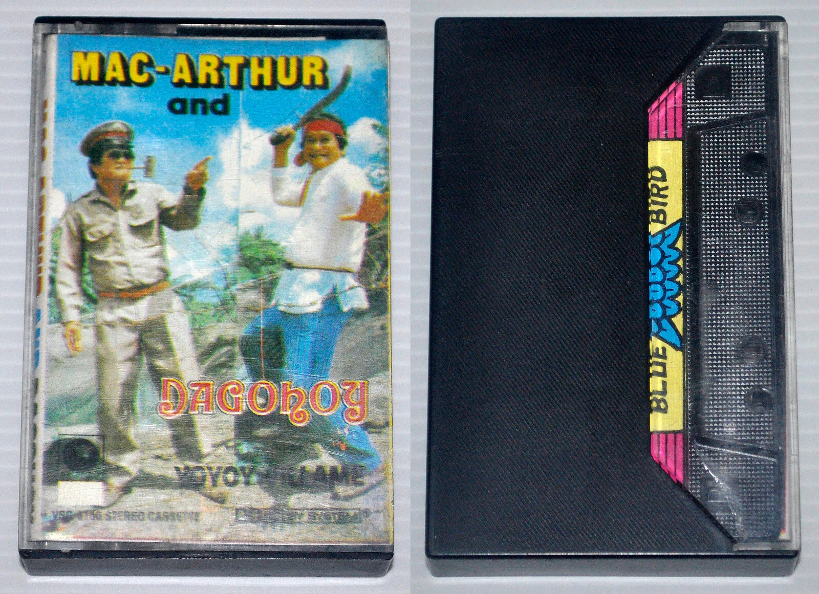 Philippines YOYOY VILLAME Mac-Arthur & Dagohoy Cassette TAPE Philippines YOYOY VILLAME Mac-Arthur & Dagohoy Cassette TAPE