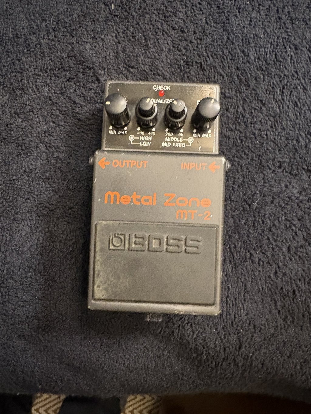 Boss MT-2 Metal Zone Effects Pedal..