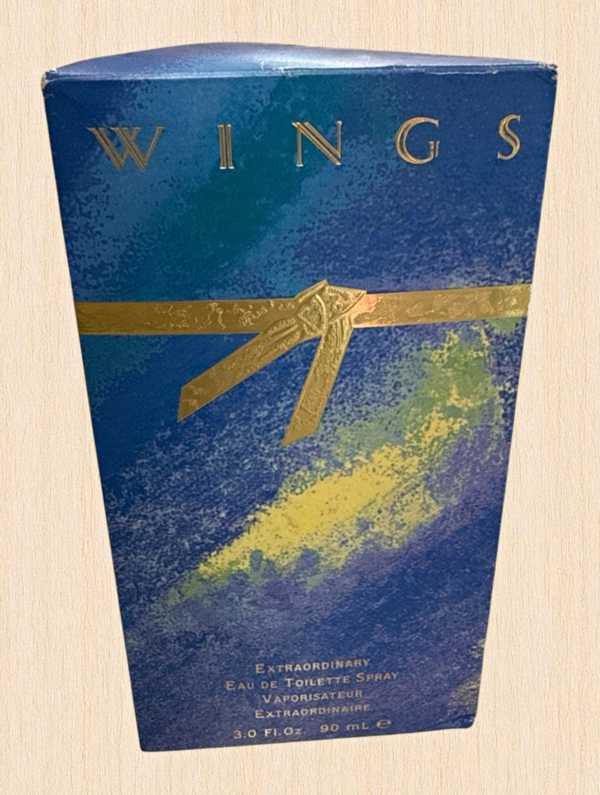 E.A. Fragrances Wings Eau de Toilette Spray, Size 3.0 fl oz VINTAGE NEW IN BOX