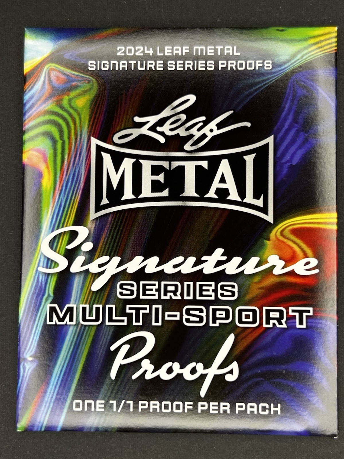Leaf 2024 Metal Signature Series 1/1 Proof Sports Card ***TAMPER SEAL INTACT*** Leaf 2024 Metal Signature Series 1/1 Proof Sports Card ***TAMPER SEAL INTACT***